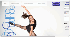 Desktop Screenshot of curiodance.com